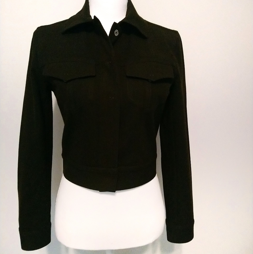 TABAC Paris Vintage Short Jacket Dark chocolate